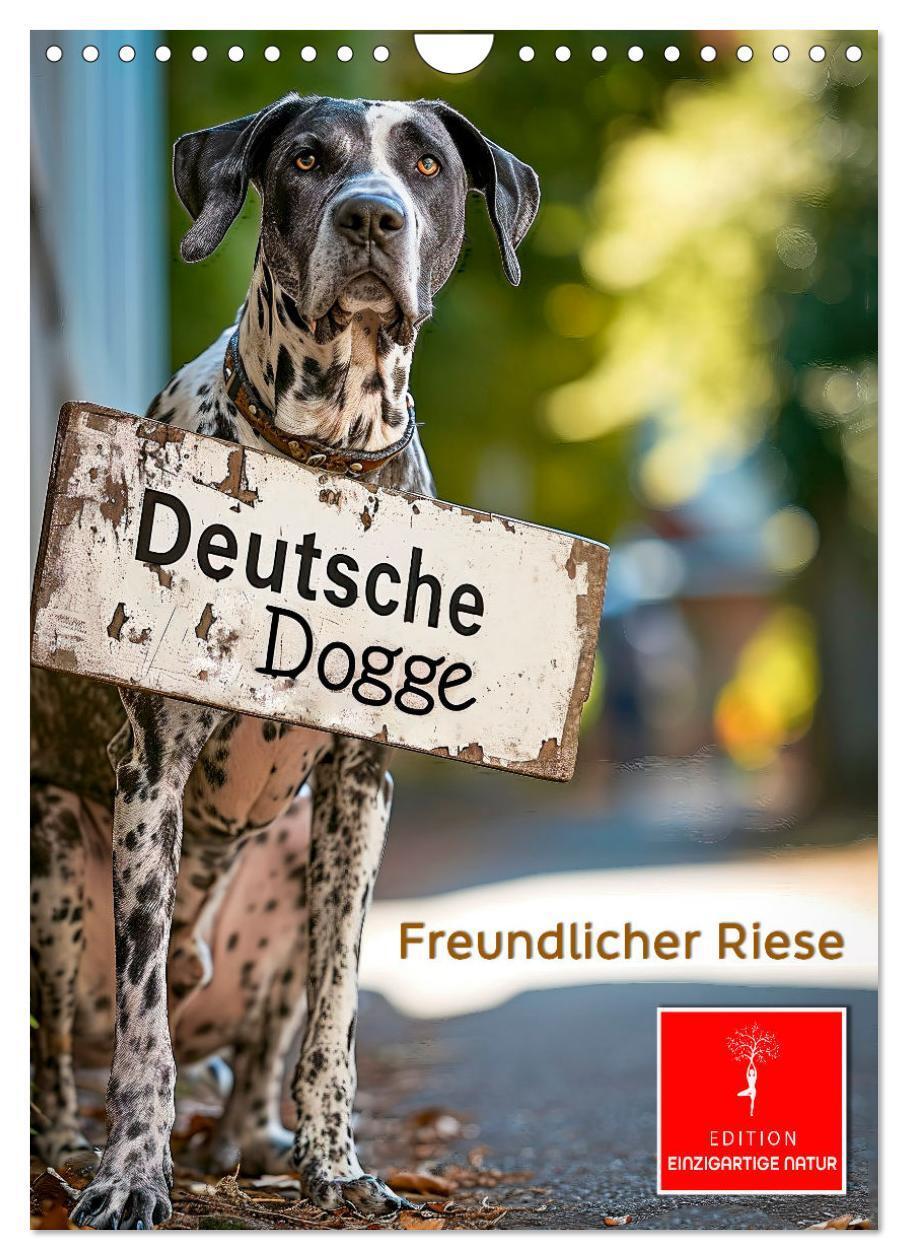 Cover: 9783383766497 | Deutsche Dogge - freundlicher Riese (Wandkalender 2025 DIN A4...