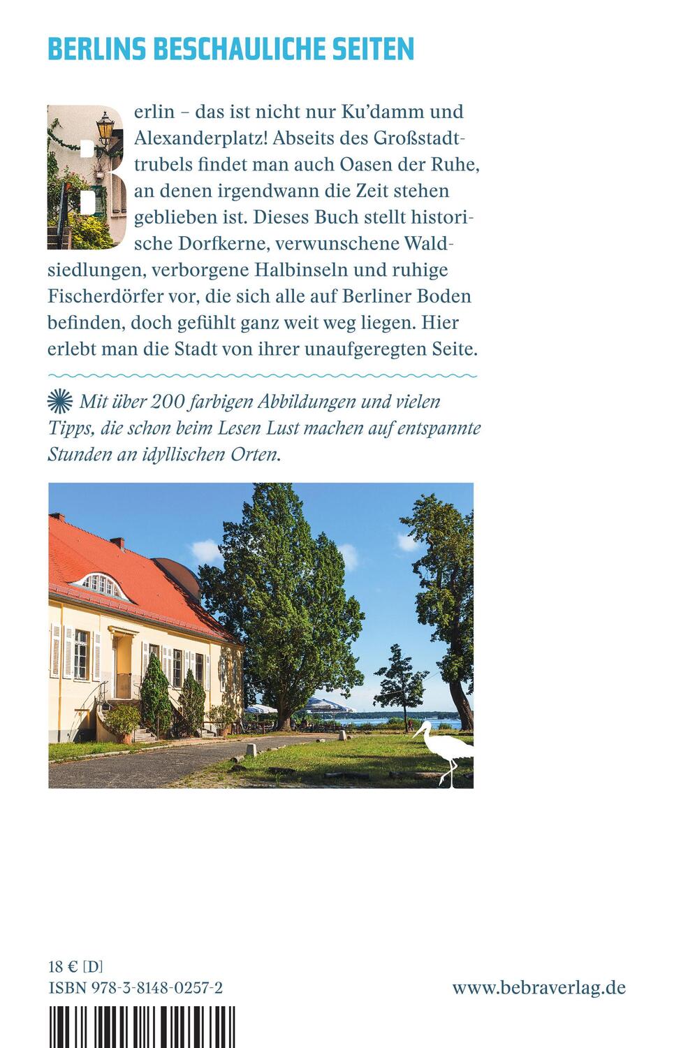 Rückseite: 9783814802572 | Idyllisches Berlin | Ausflüge in die schönsten Dörfer der Stadt | Buch