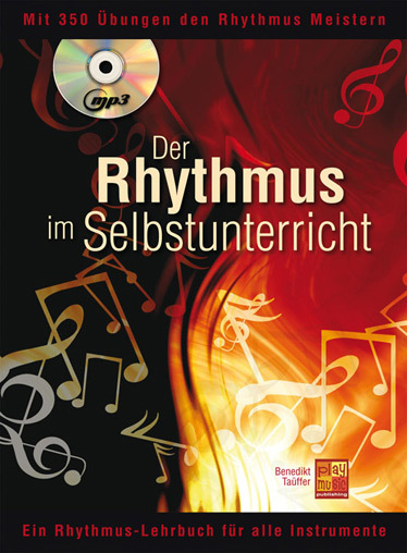 Cover: 3555111302521 | Der Rhythmus im Selbstunterricht | Benedrikt Taüffer | Buch + CD