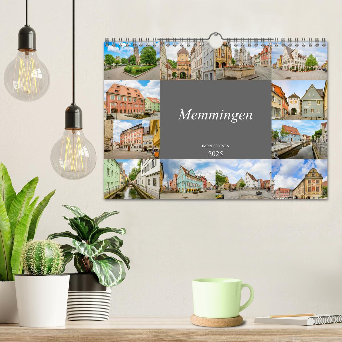 Bild: 9783435054978 | Memmingen Impressionen (Wandkalender 2025 DIN A4 quer), CALVENDO...