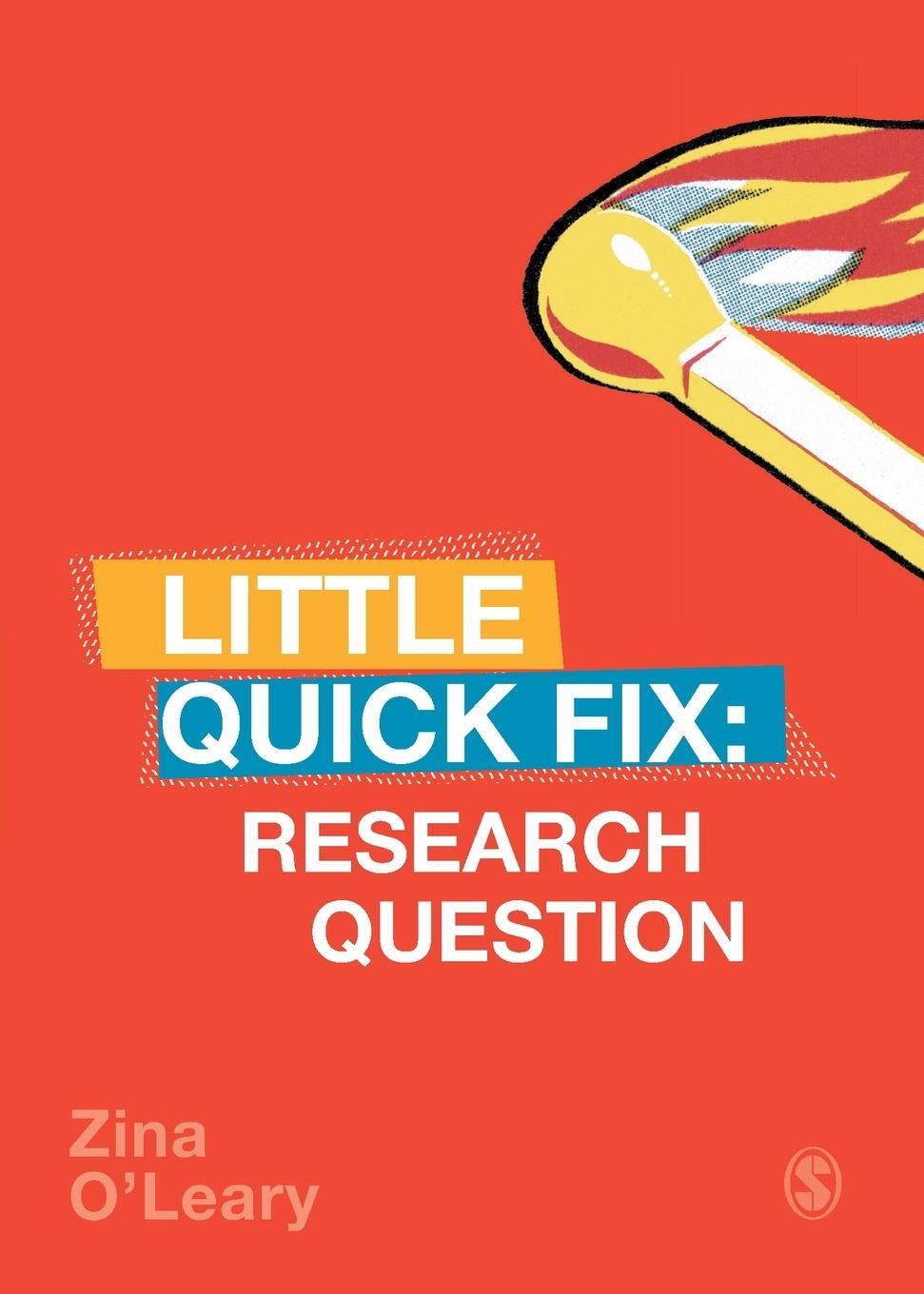 Cover: 9781526456885 | Research Question: Little Quick Fix | Zina O&amp;8242;leary | Taschenbuch