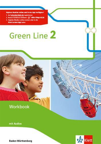 Cover: 9783128341255 | Green Line 2. Workbook mit Audios. Ausgabe Baden-Württemberg | Harper