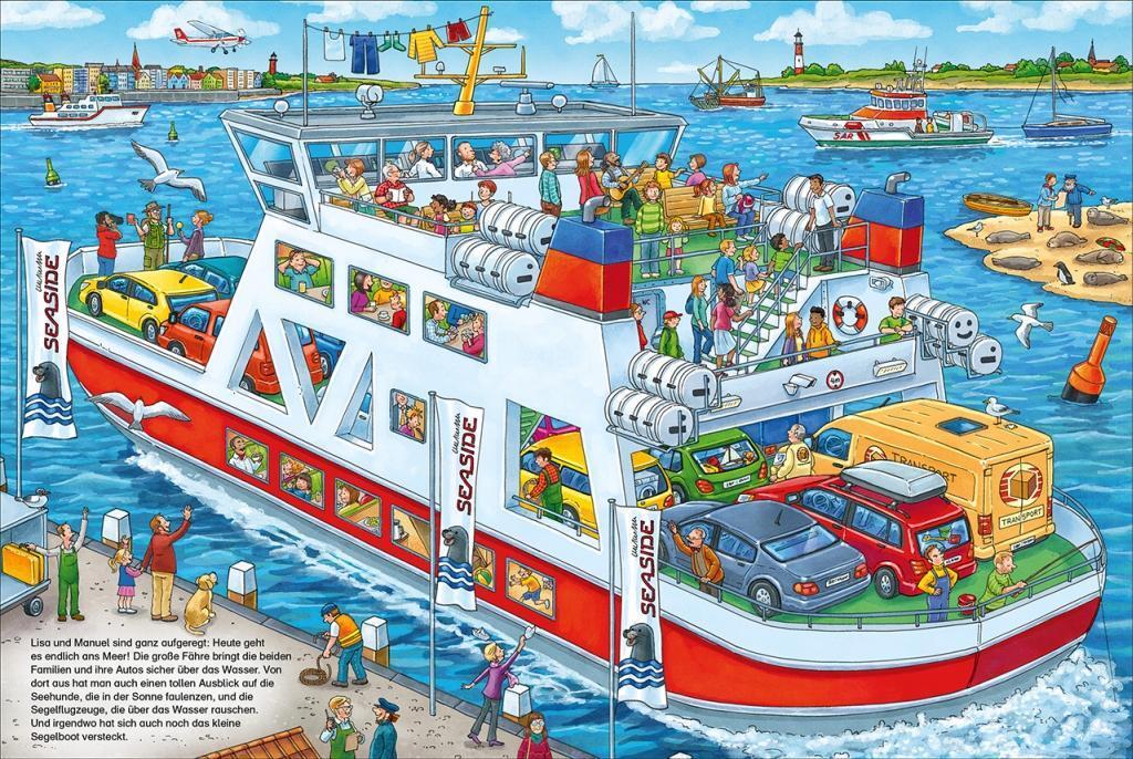 Bild: 9783743200319 | Wo ist das kleine Segelboot? | Buch | Wimmelbilderbücher | Deutsch