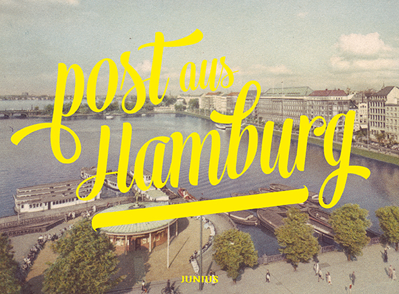 Cover: 9783885060444 | Post aus Hamburg, m. 1 Beilage | + 8 Postkarten zum Heraustrennen