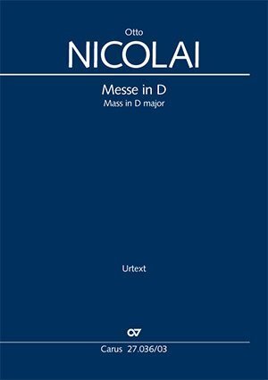 Cover: 9790007095024 | Messe Nr. 1 in D (Klavierauszug) | Otto Nicolai | Buch | Latein | 2018