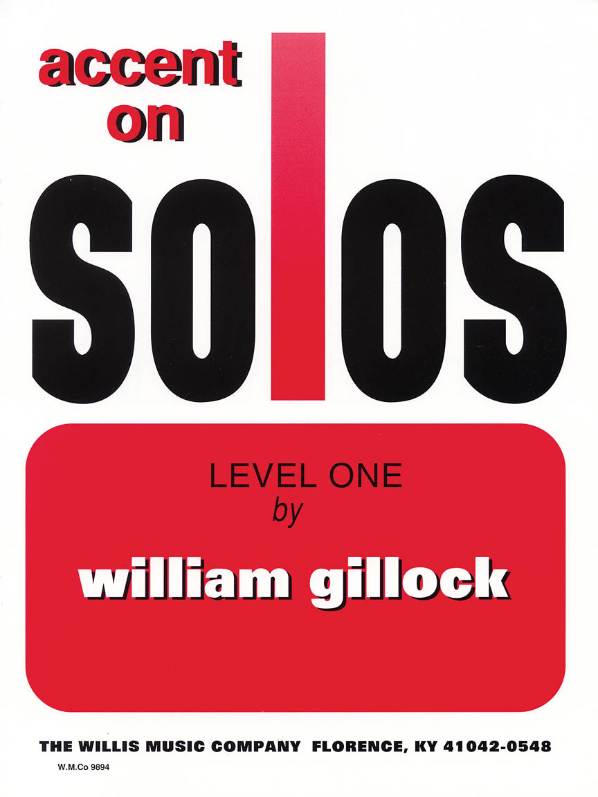 Cover: 73999488982 | Accent On Solos Book 1 | William Gillock | Willis | Buch | 2005
