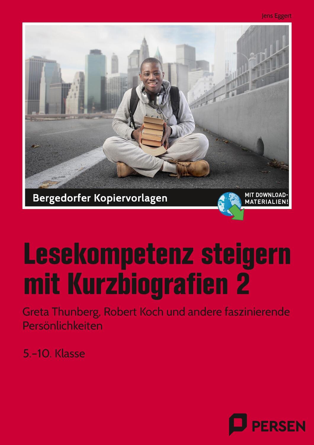 Cover: 9783403208464 | Lesekompetenz steigern mit Kurzbiografien 2 | Jens Eggert | Bundle