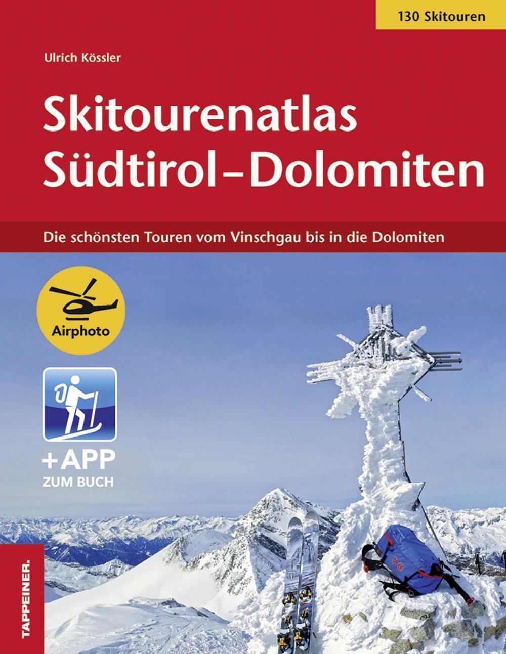 Cover: 9788870738599 | Skitourenatlas Südtirol-Dolomiten | Ulrich Kössler | Bundle | Deutsch