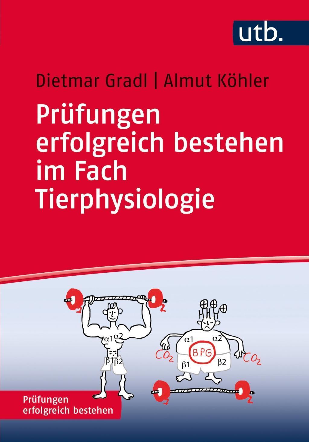 Cover: 9783825245702 | Prüfungen erfolgreich bestehen im Fach Tierphysiologie | Dietmar Gradl