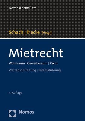 Cover: 9783848753185 | Mietrecht | Wohnraum Gewerberaum Pacht | Klaus Schach (u. a.) | Bundle