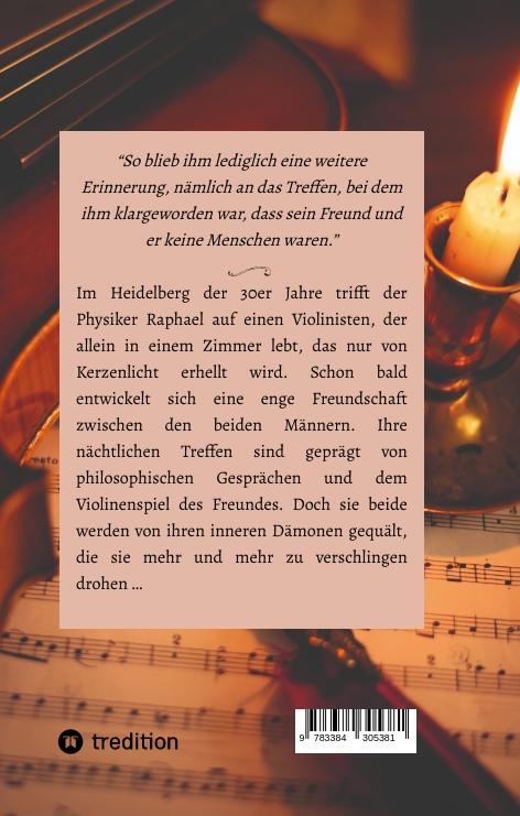 Rückseite: 9783384305381 | Der Freund mit der Violine | Nina Nemesia | Buch | 80 S. | Deutsch