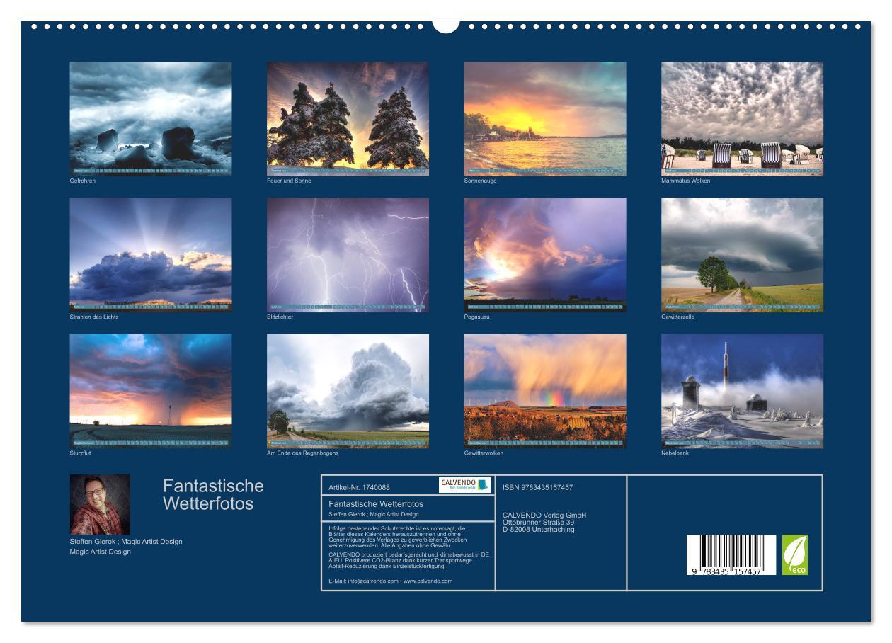 Bild: 9783435157457 | Fantastische Wetterfotos (hochwertiger Premium Wandkalender 2025...