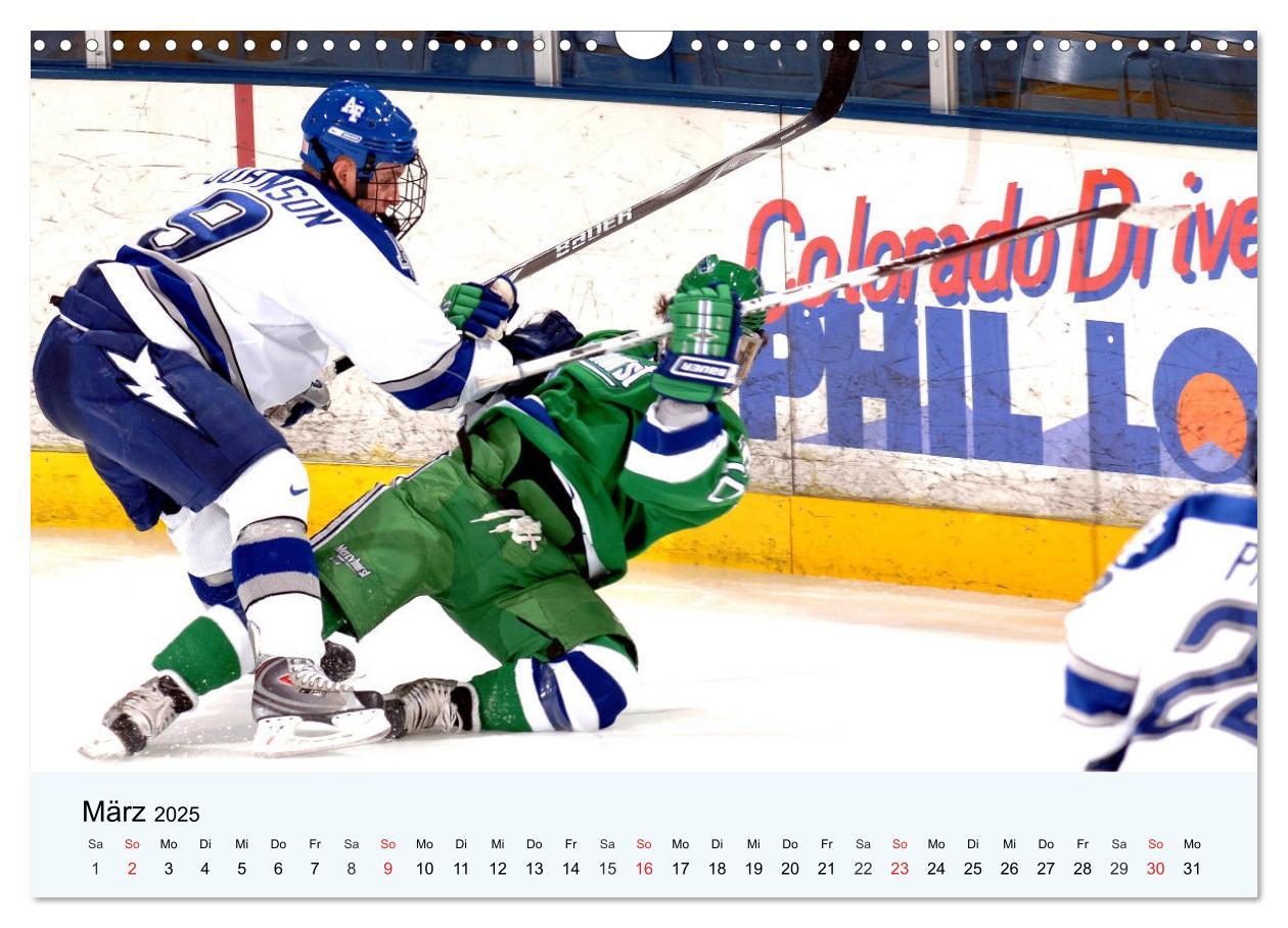 Bild: 9783435180066 | Eishockey. Dynamik, Athletik und Präzision! (Wandkalender 2025 DIN...