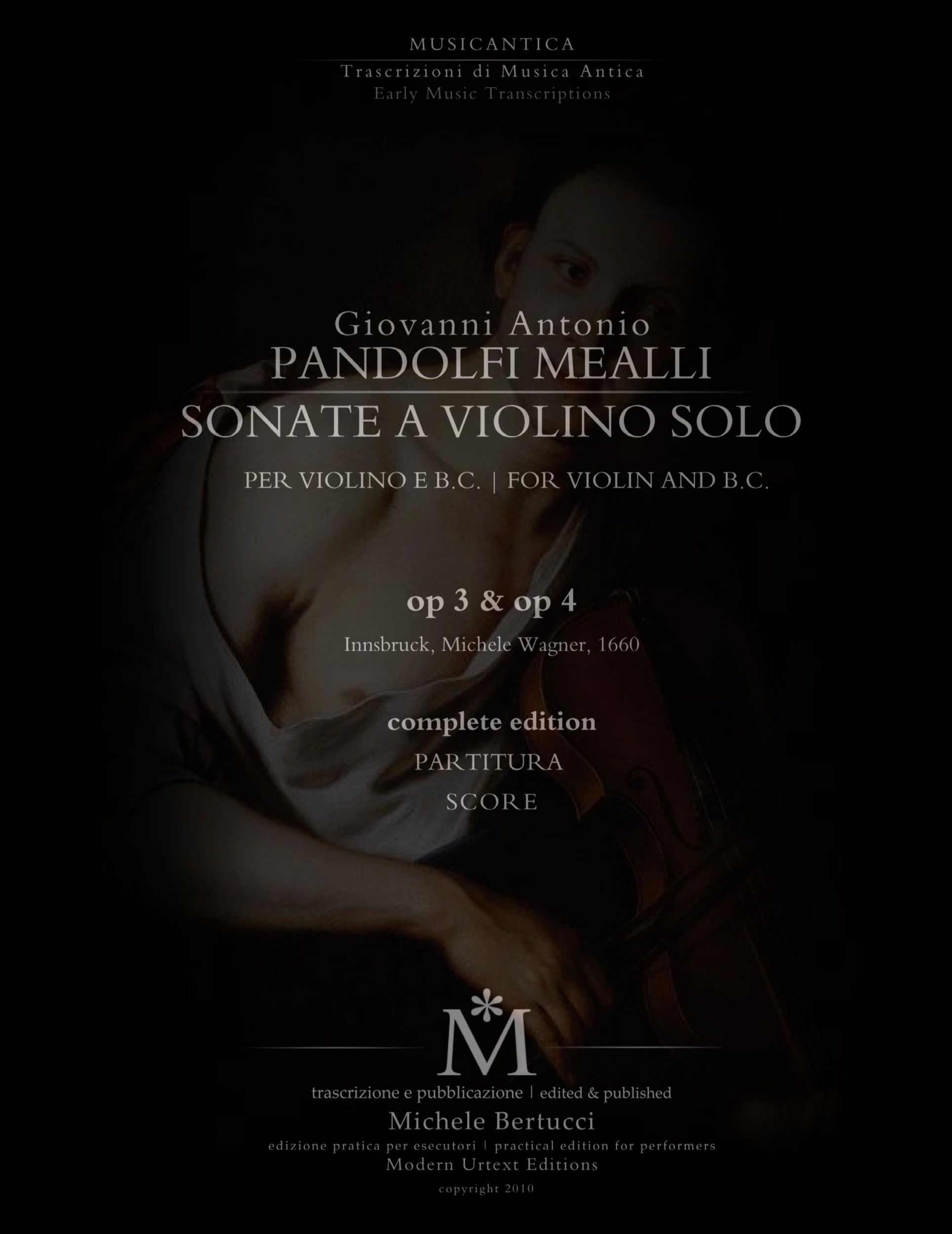 Cover: 9781446615621 | Pandolfi Mealli, Sonate per violino op. 3 &amp; op. 4 | Mealli | Buch