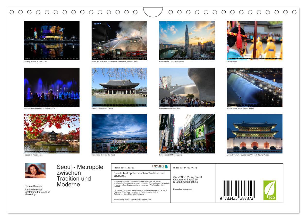 Bild: 9783435387373 | Seoul - Metropole zwischen Tradition und Moderne (Wandkalender 2025...