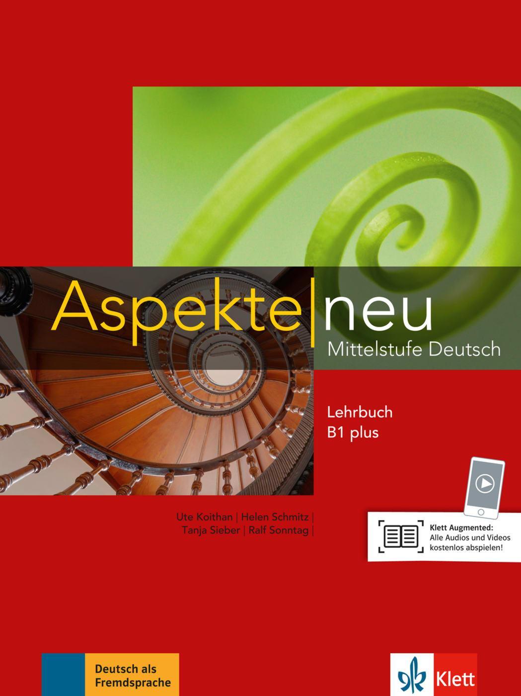 Cover: 9783126050166 | Aspekte / Lehrbuch ohne DVD B1+. Neubearbeitung | Mittelstufe Deutsch