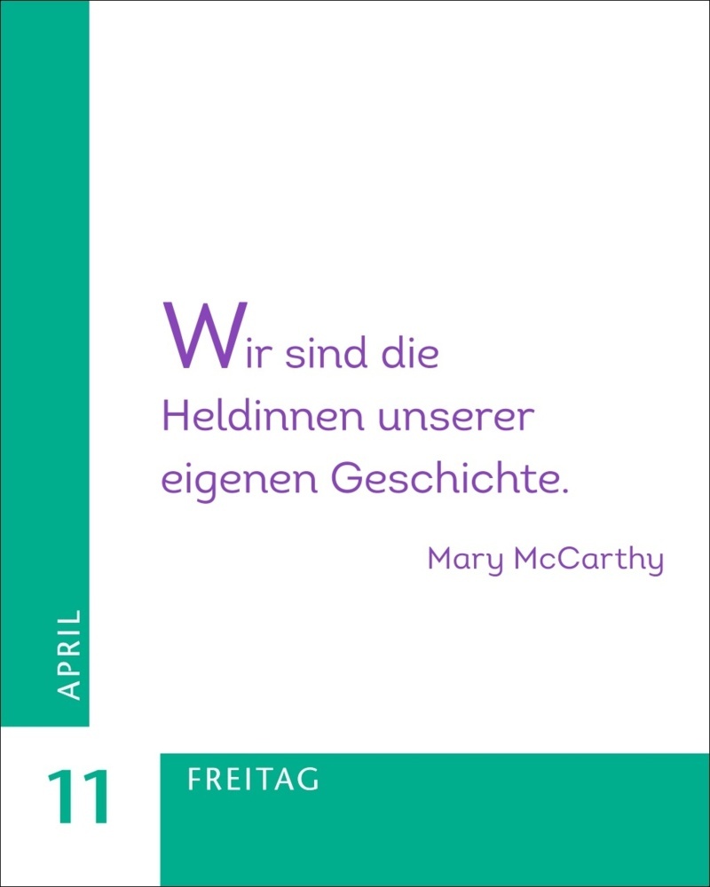 Bild: 9783840032240 | 365 Zitate von Frauen Mini-Geschenkkalender 2025 | Julia Linne | 2025