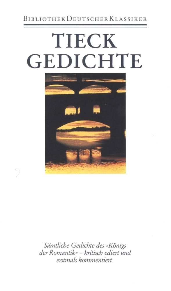 Cover: 9783618614708 | Gedichte | Ludwig Tieck | Buch | Dünndr. | Deutscher Klassiker Verlag