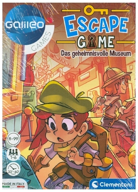 Cover: 8005125592272 | Escape Game - Das geheimnisvolle Museum (Spiel) | FSC-zertifiziert