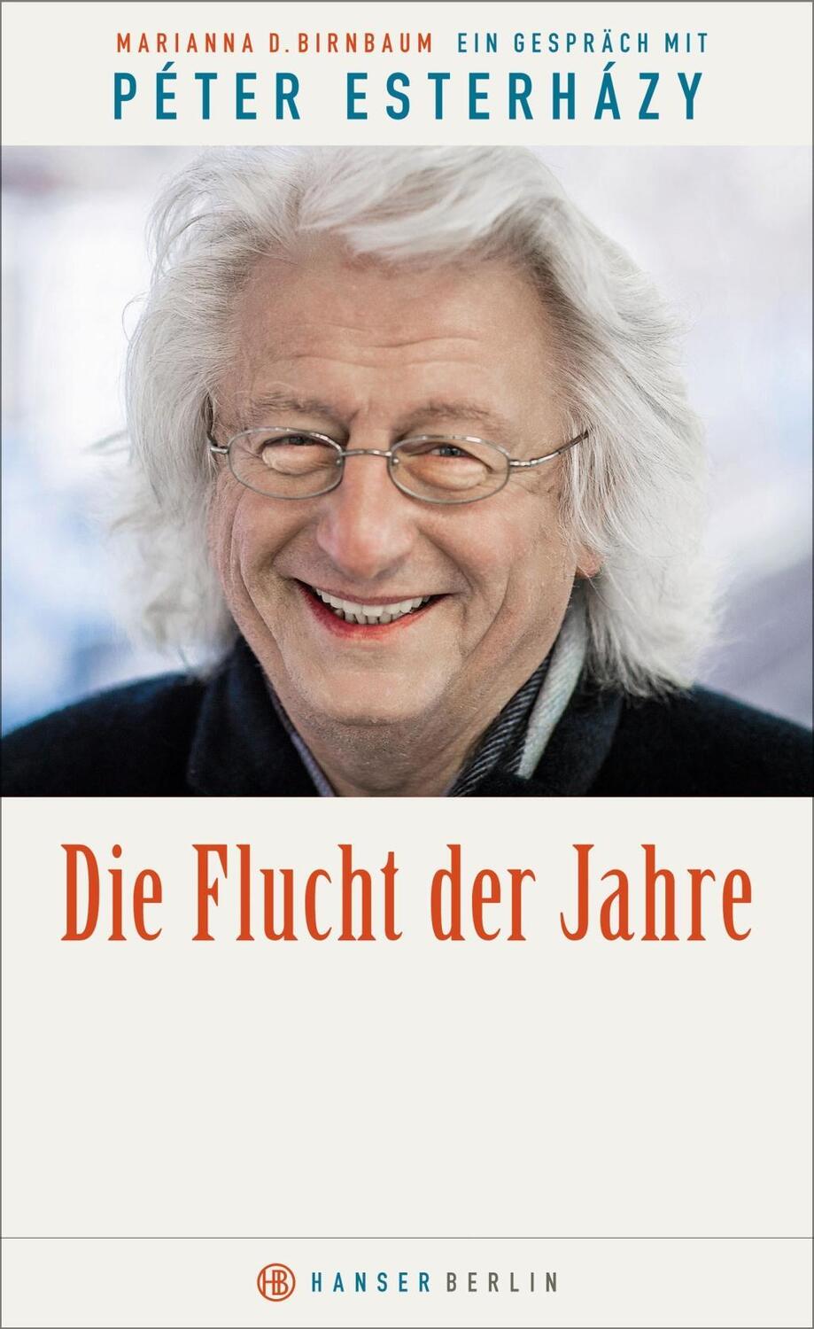 Cover: 9783446255456 | Die Flucht der Jahre | Ein Gespräch mit Péter Esterházy | Esterházy
