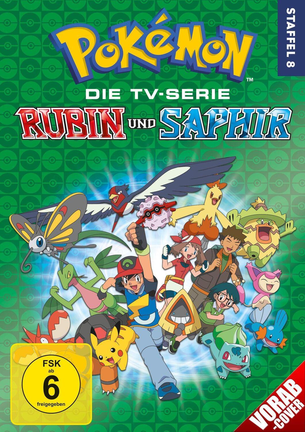 Cover: 4006448771836 | Pokémon | Staffel 08 / Rubin und Saphir | Ken Sakamoto | DVD | Deutsch