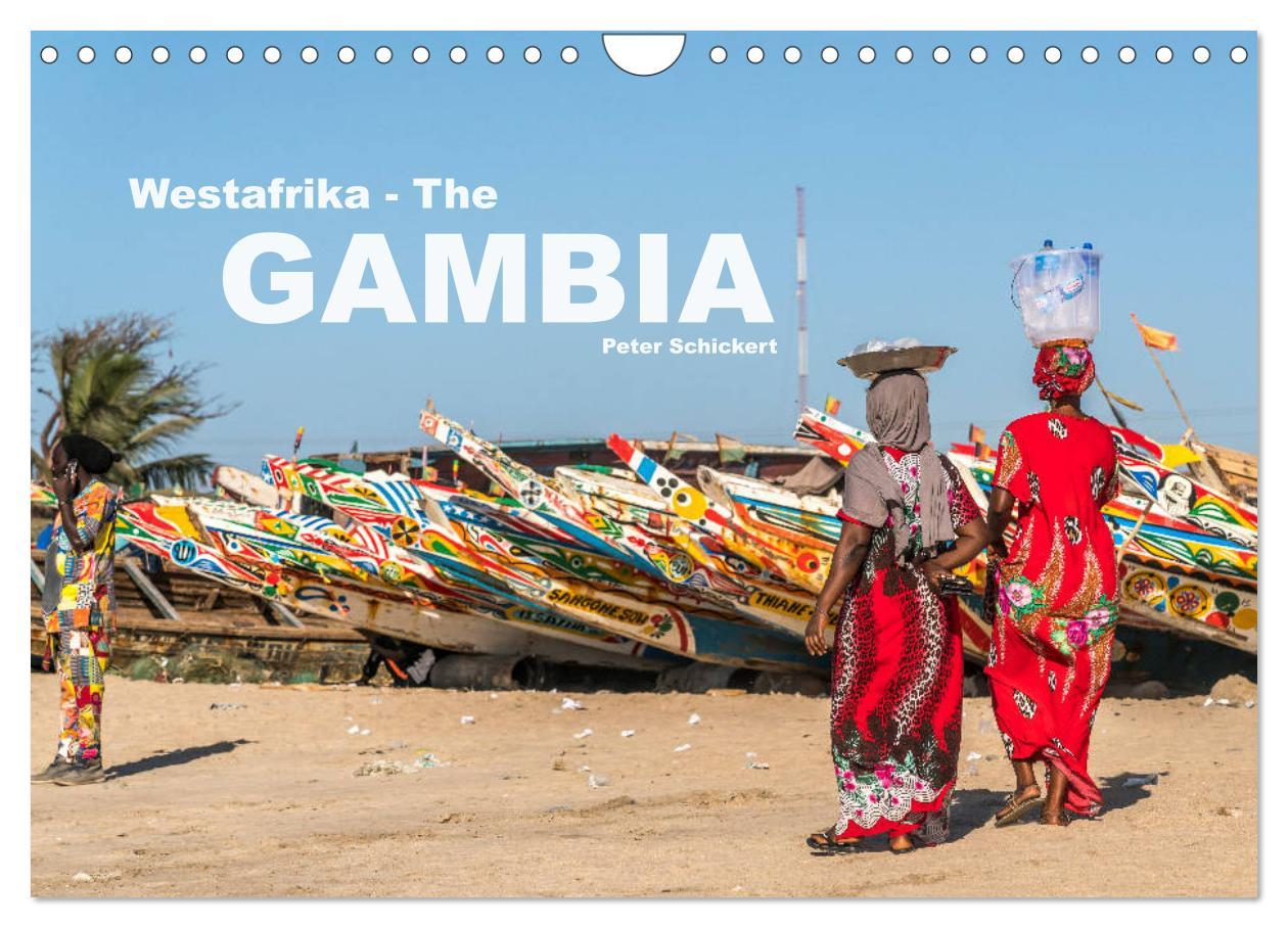 Cover: 9783435161638 | Westafrika - The Gambia (Wandkalender 2025 DIN A4 quer), CALVENDO...