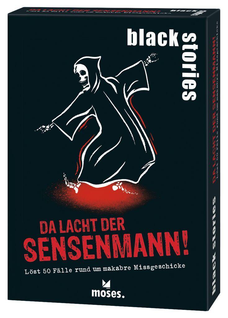 Cover: 4033477901767 | black stories Da lacht der Sensenmann! | Tom Grimm | Spiel | 50 S.