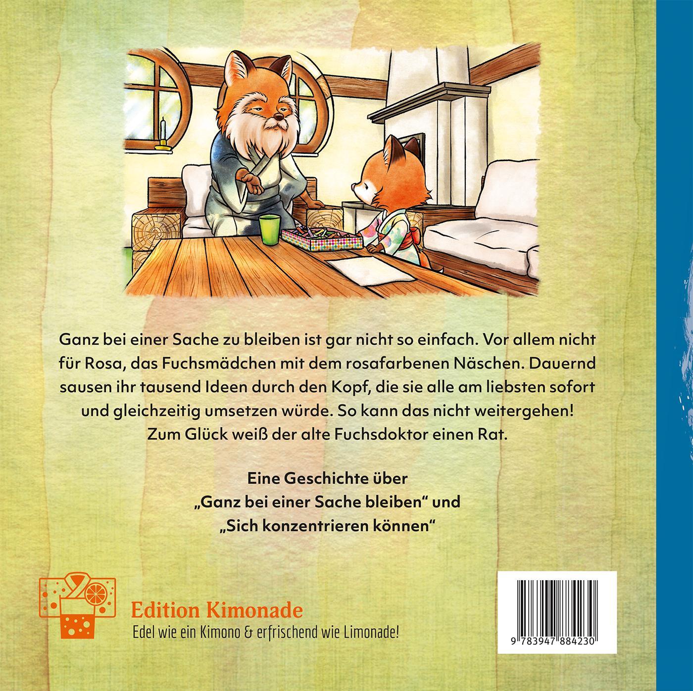 Rückseite: 9783947884230 | Rosa und der Besen | Andrea Liebers | Buch | Edition Kimonade | 2020