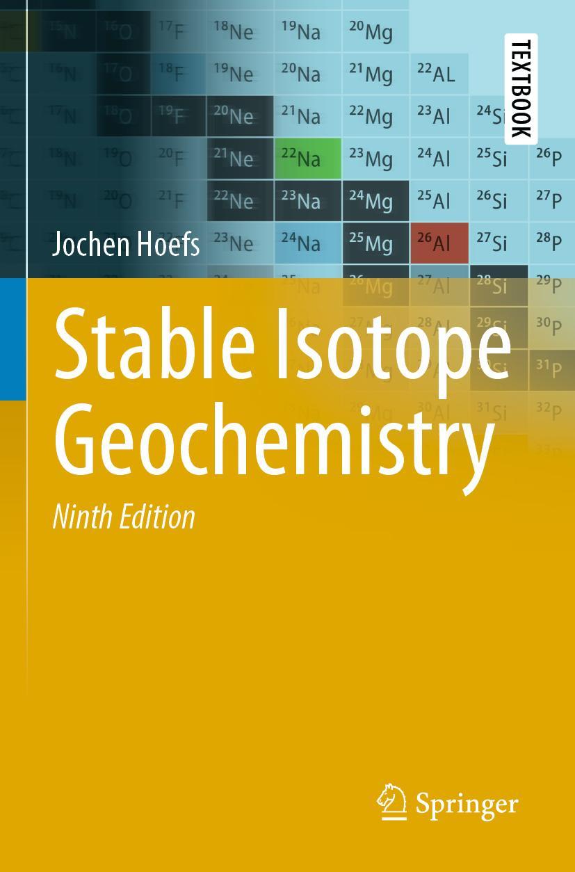 Cover: 9783030776947 | Stable Isotope Geochemistry | Jochen Hoefs | Taschenbuch | xxv | 2022