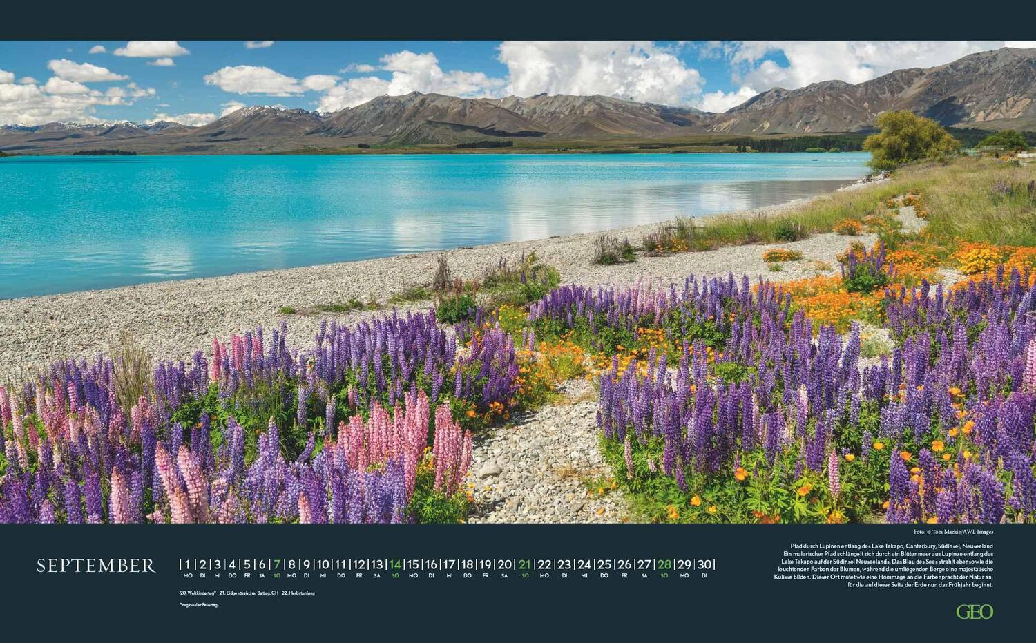 Bild: 4002725988720 | GEO Augenblicke in der Natur 2025 - Wand-Kalender - Reise-Kalender...