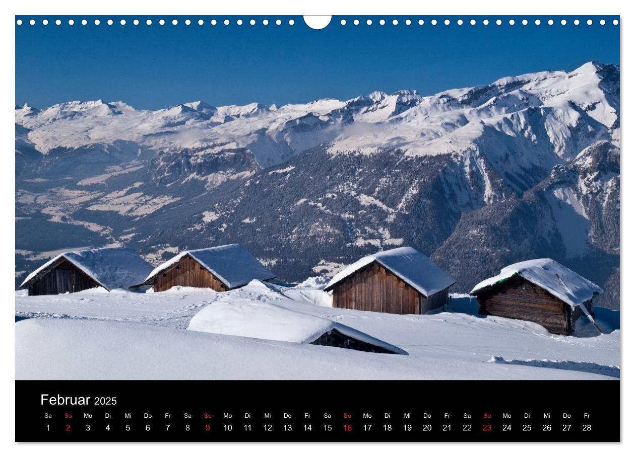 Bild: 9783435815371 | Graubünden - Die schönsten Bilder (Wandkalender 2025 DIN A3 quer),...