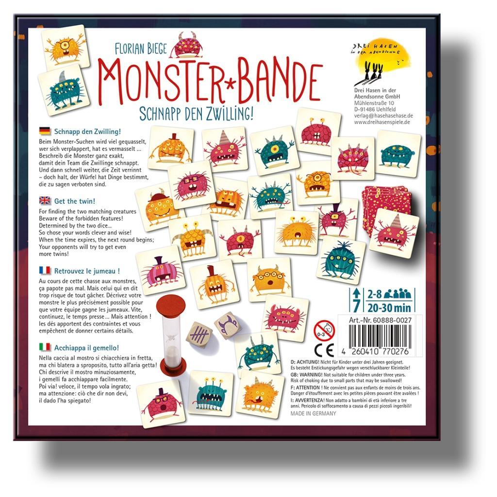 Bild: 4260410770276 | Monster-Bande | Schnapp den Zwilling! | Florian Biege | Spiel | 2018