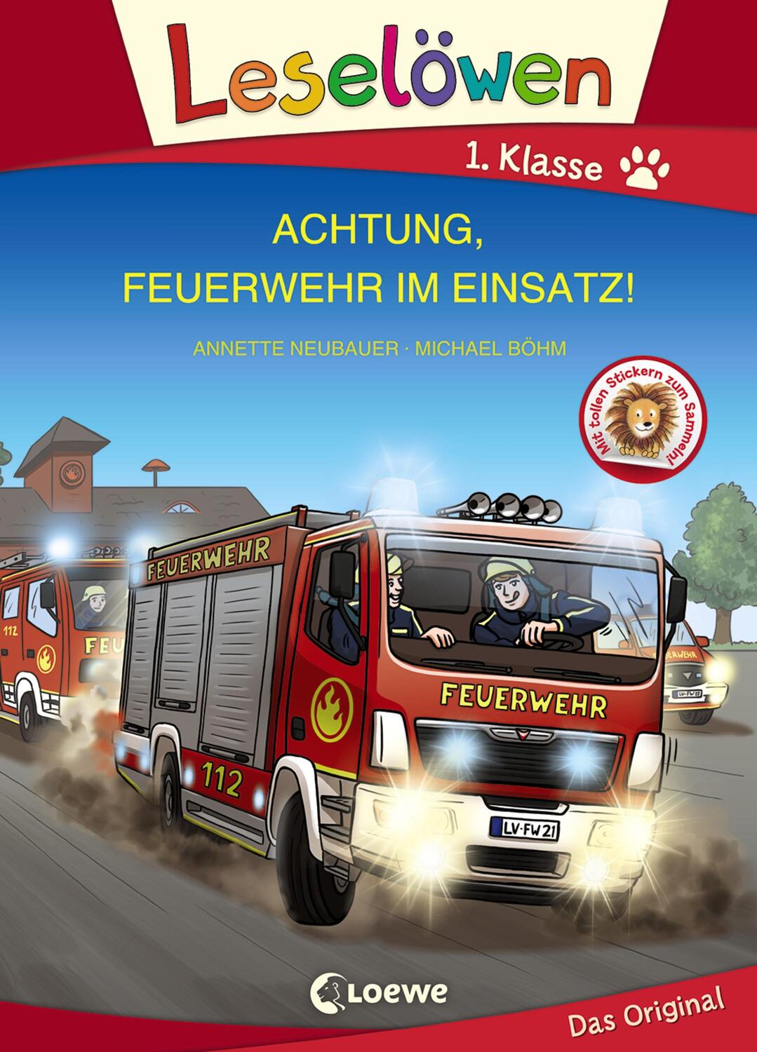 Cover: 9783743207585 | Leselöwen 1. Klasse - Achtung, Feuerwehr im Einsatz!...
