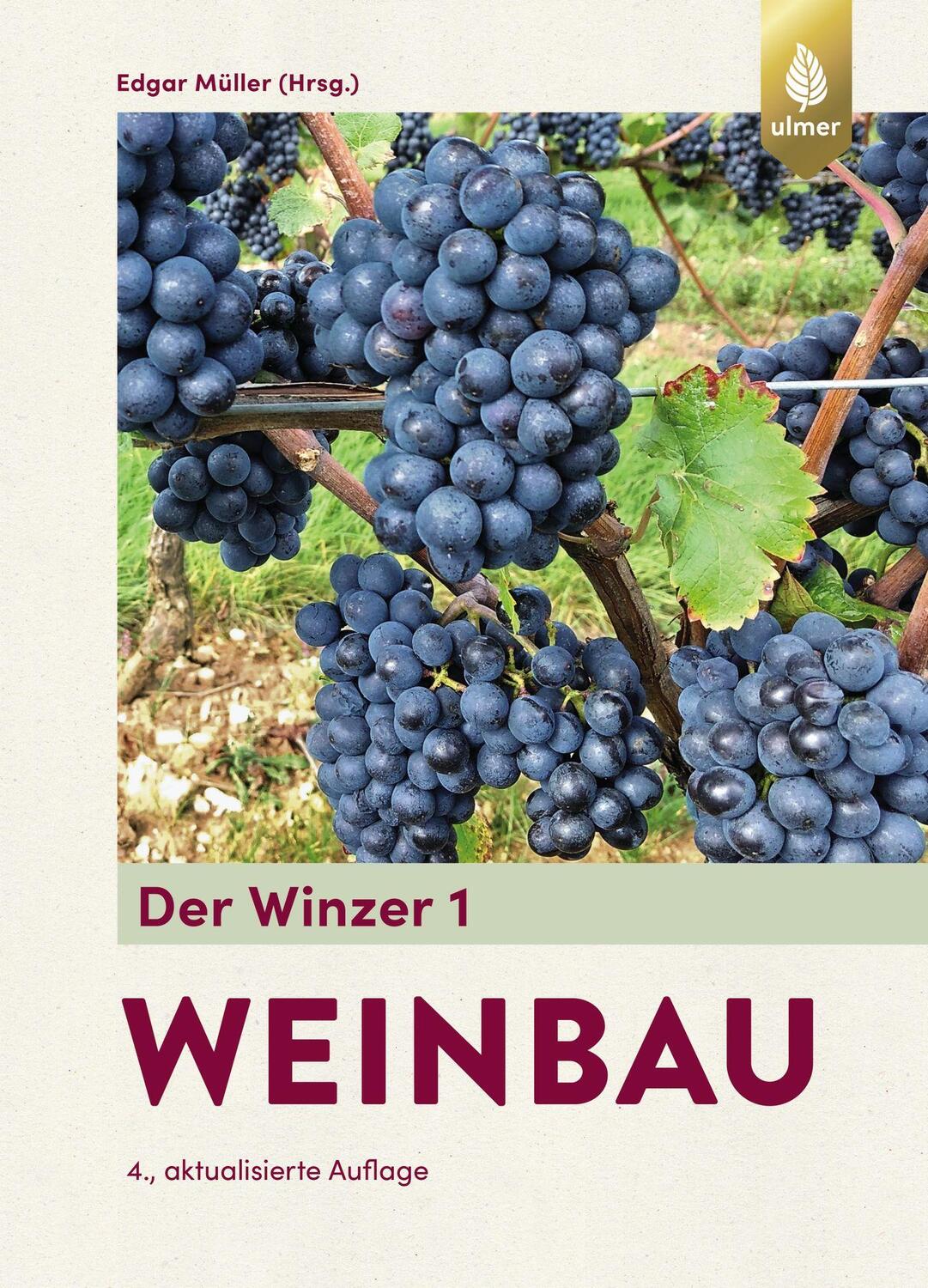 Cover: 9783818605285 | Der Winzer 1 | Weinbau | Edgar Müller | Buch | 704 S. | Deutsch | 2019