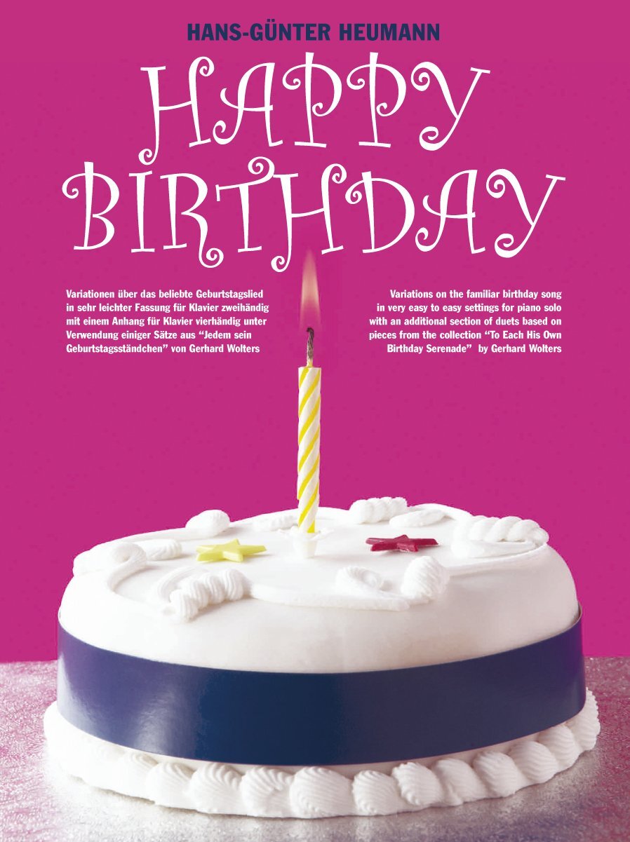 Cover: 9790201623535 | Happy Birthday | Bosworth Edition | EAN 9790201623535