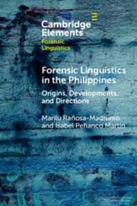 Cover: 9781009107945 | Forensic Linguistics in the Philippines | Rañosa-Madrunio (u. a.)