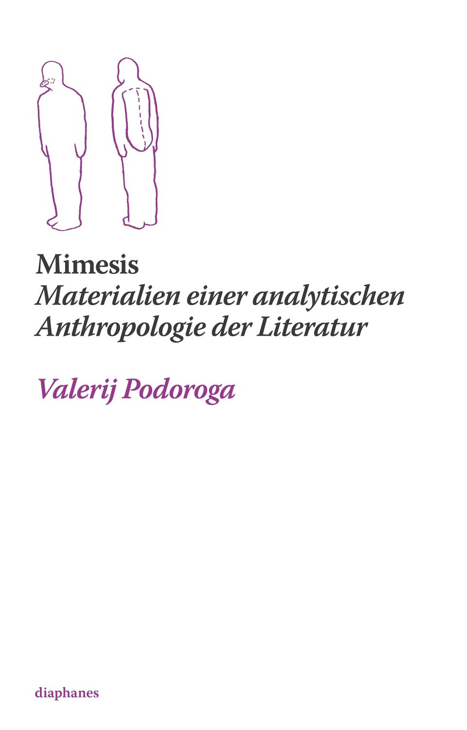 Cover: 9783037347362 | Mimesis.Materialien einer analytischen Anthropologie der Literatur