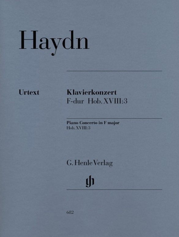 Cover: 9790201806822 | Joseph Haydn - Klavierkonzert (Cembalo) F-dur Hob. XVIII:3 | Buch