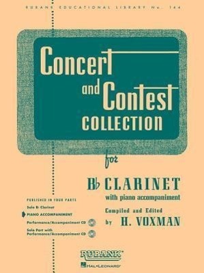 Cover: 73999716405 | Concert and Contest Collection for BB Clarinet | Piano Accompaniment