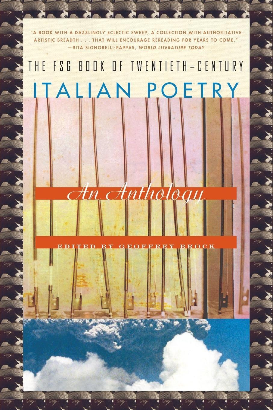 Cover: 9780374533687 | FSG Book of Twentieth-Century Italian Poetry | An Anthology | Brock