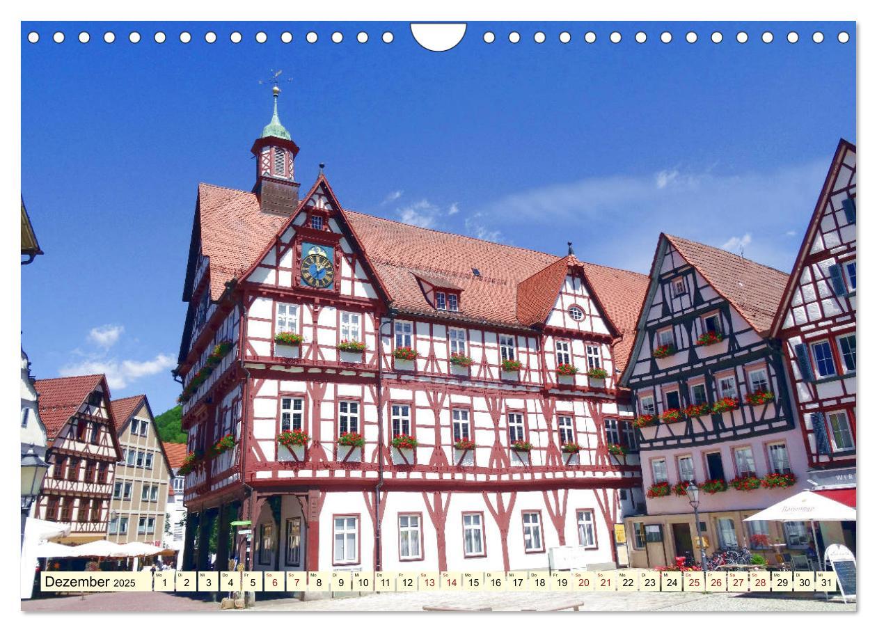 Bild: 9783435367351 | Unterwegs in Bad Urach (Wandkalender 2025 DIN A4 quer), CALVENDO...