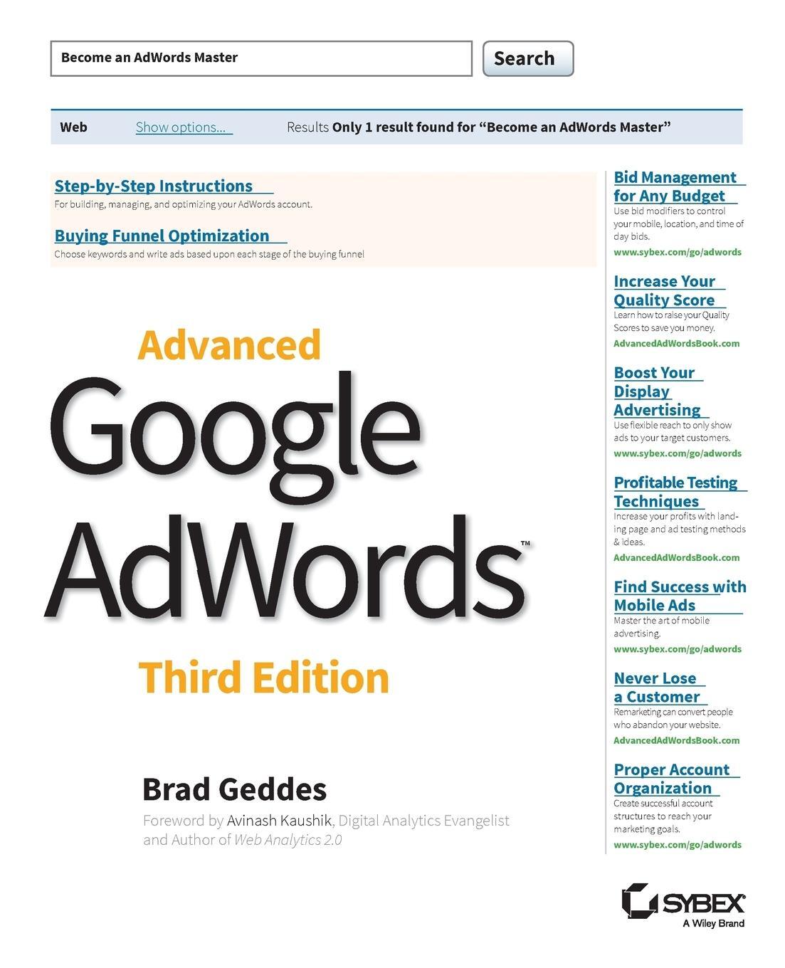 Cover: 9781118819562 | Advanced Google AdWords | Brad Geddes | Taschenbuch | Englisch | Sybex
