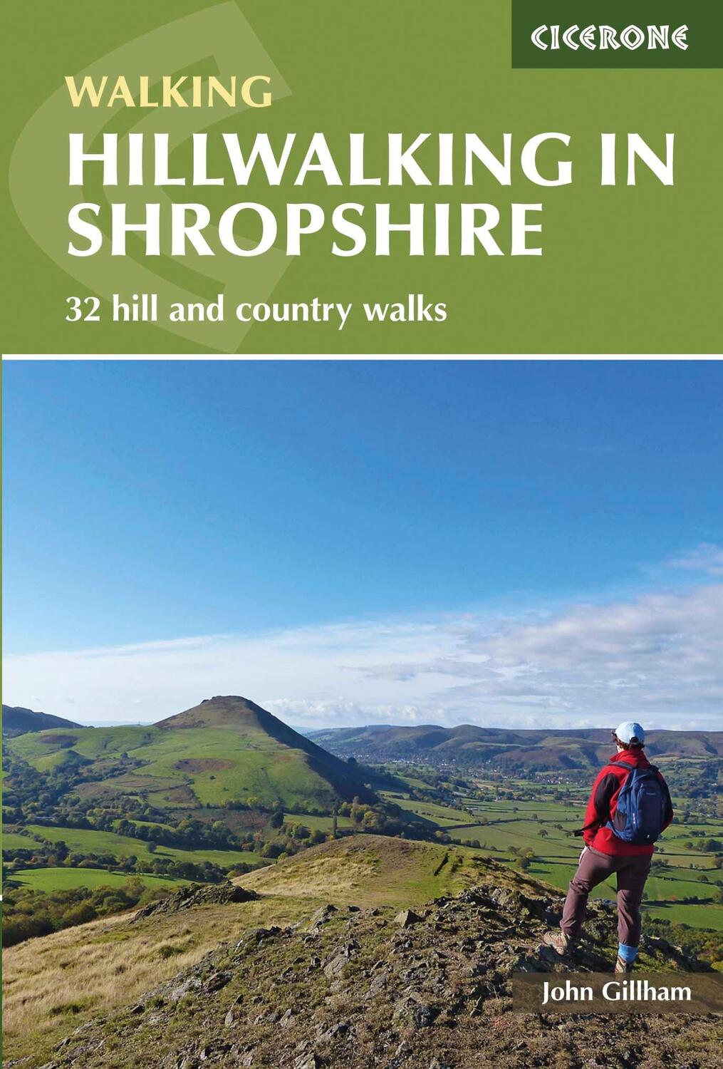 Cover: 9781852848071 | Hillwalking in Shropshire | 32 hill and country walks | John Gillham