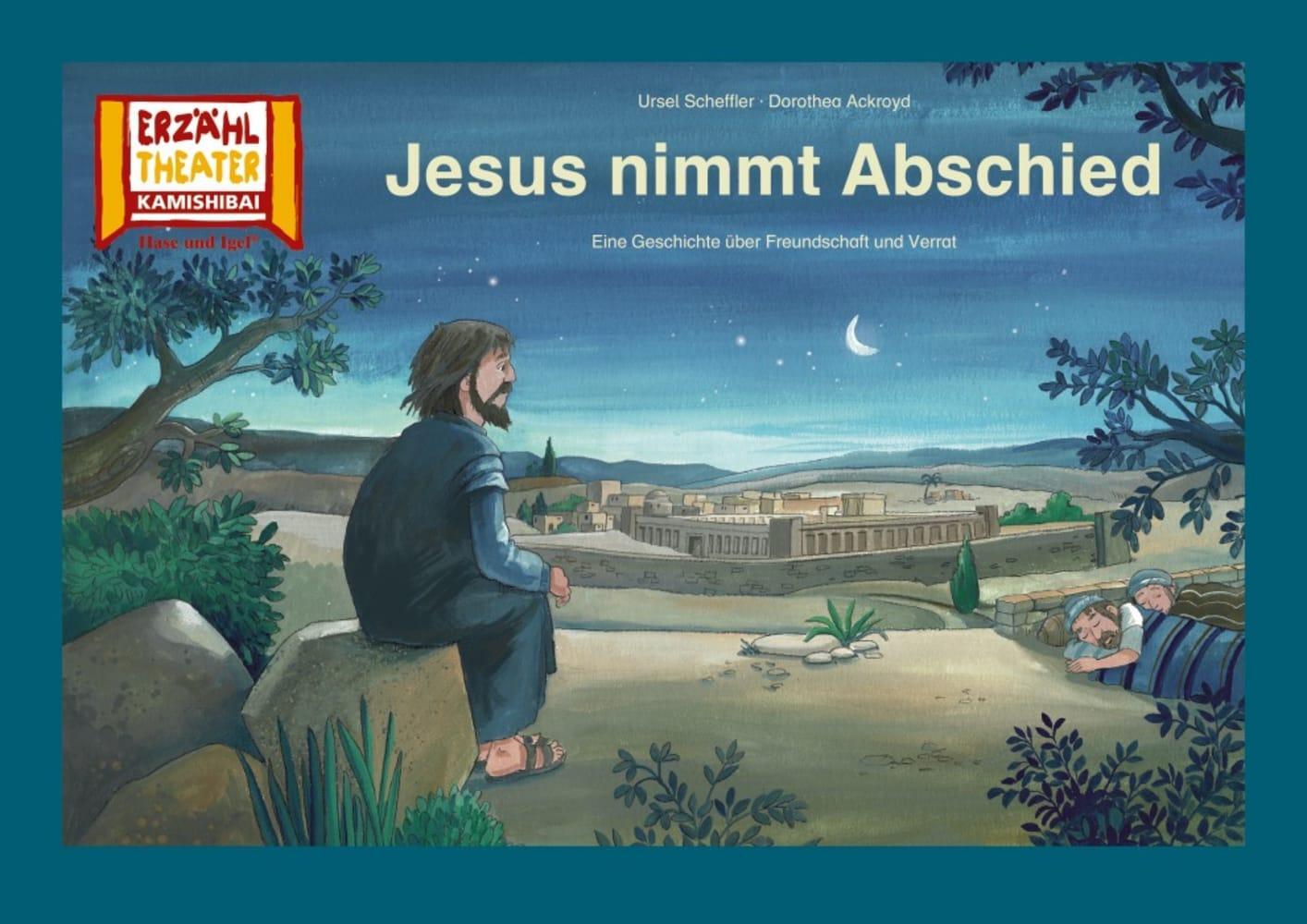 Cover: 4260505831578 | Jesus nimmt Abschied / Kamishibai Bildkarten | Ackroyd (u. a.) | 7 S.