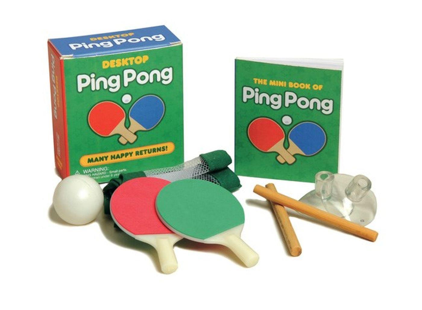 Cover: 9780762439539 | Desktop Ping Pong [With Miniature Ping Pong Paddles] | Chris Stone