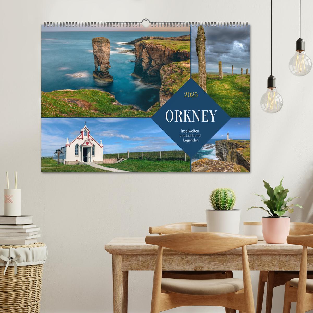 Bild: 9783383848391 | Orkney, Inselwelten aus Licht und Legenden. (Wandkalender 2025 DIN...