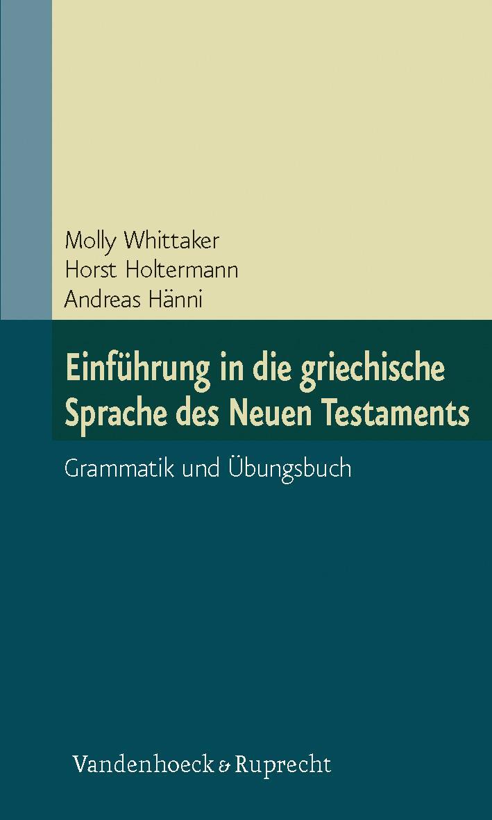 Cover: 9783525521427 | Einführung in die griechische Sprache des Neuen Testaments | Buch