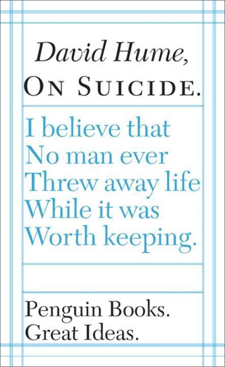 Cover: 9780141023953 | On Suicide | David Hume | Taschenbuch | Penguin Great Ideas | Englisch