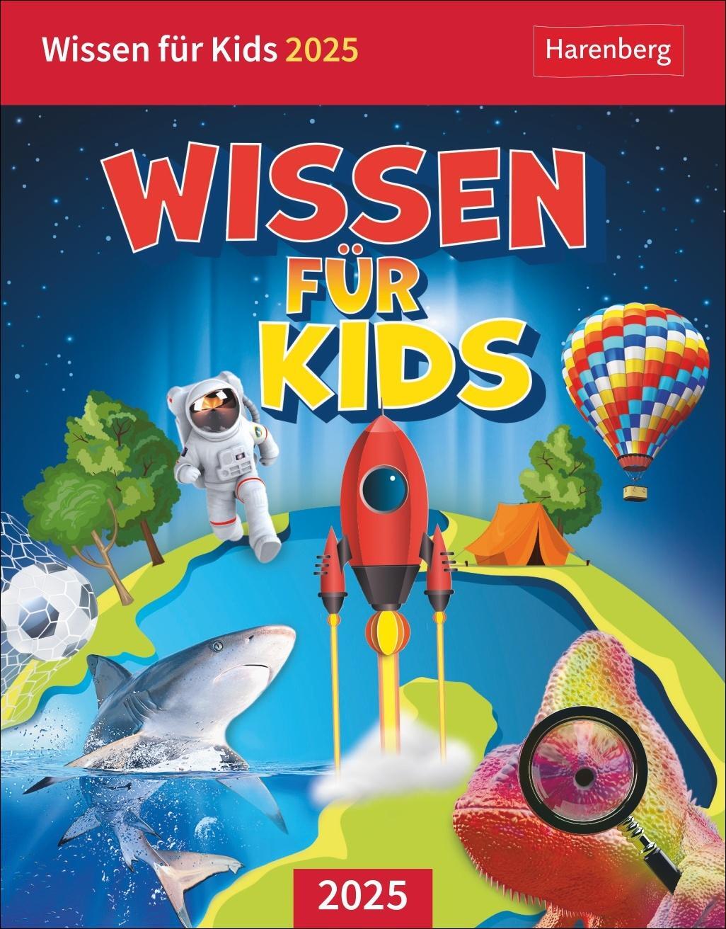 Cover: 9783840033285 | Wissen für Kids Tagesabreißkalender 2025 | Christine Schlitt | 648 S.