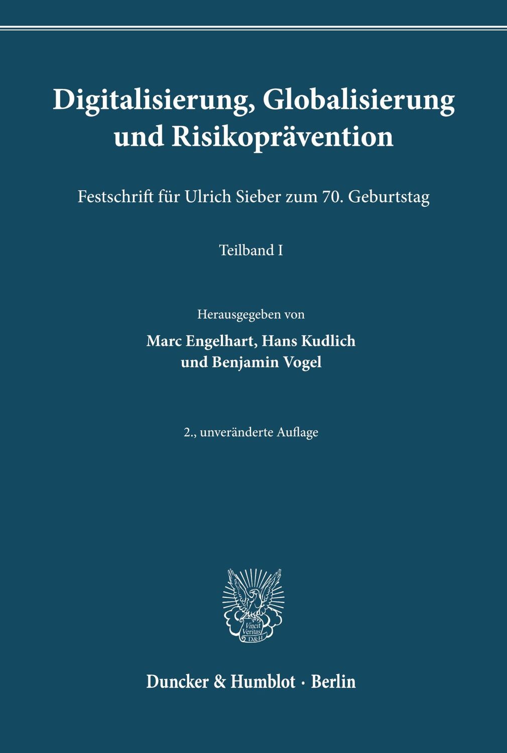 Cover: 9783428187713 | Digitalisierung, Globalisierung und Risikoprävention. | Buch | Deutsch